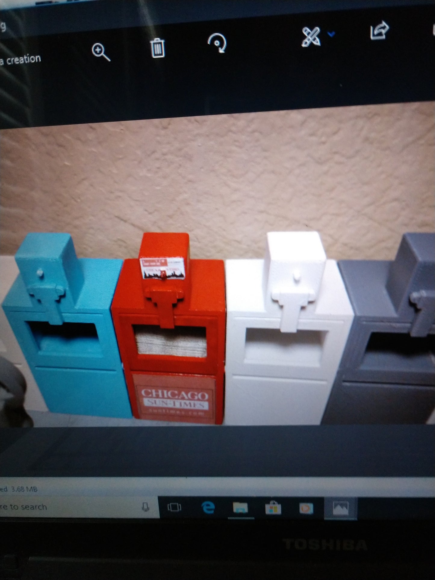 Legends Scale News Paper Vending Machine STL Download